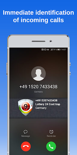 tellows Caller ID & Bloqueador Captura de tela 0