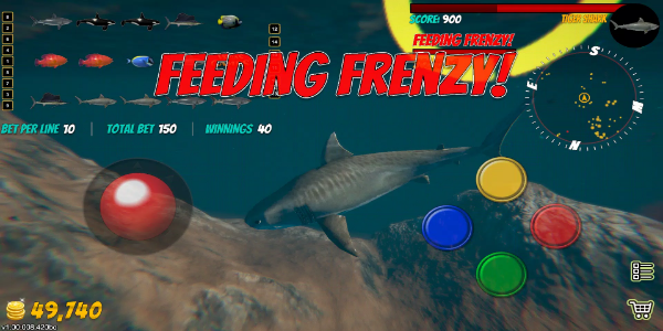 Shark Skill Slotz Screenshot 2