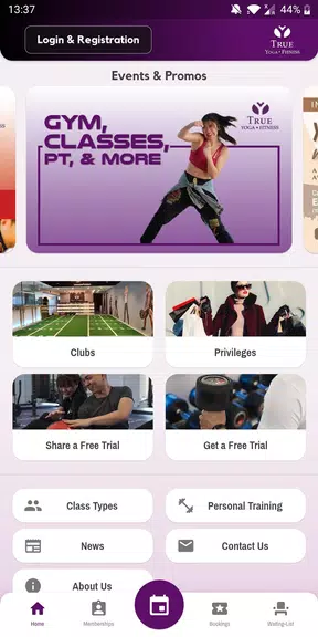 TRUE FITNESS Singapore應用截圖第1張