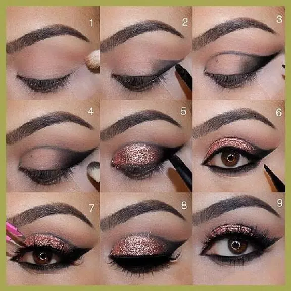 Eye Makeup Step By Step HD Capture d'écran 2