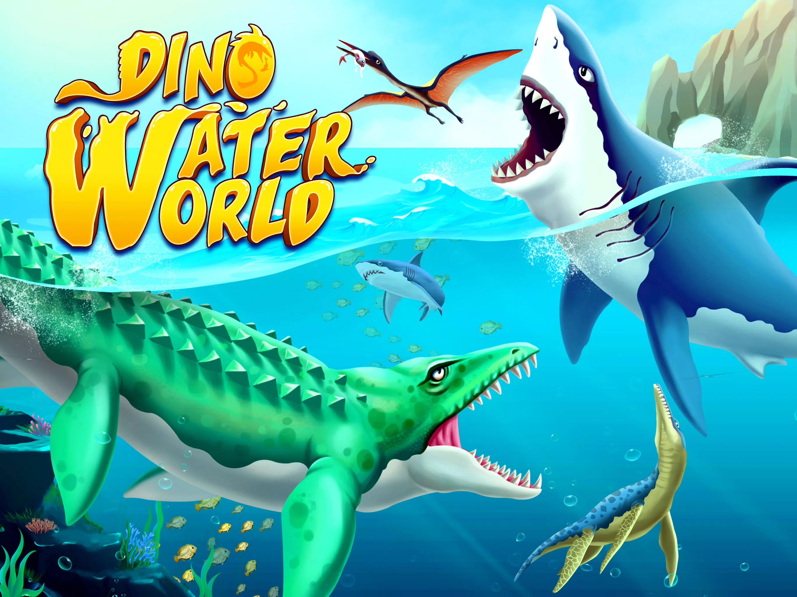 Jurassic Dino Water World Captura de tela 0