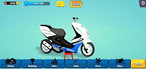 Wheelie King 6 : Moto Rider 3D Captura de tela 2