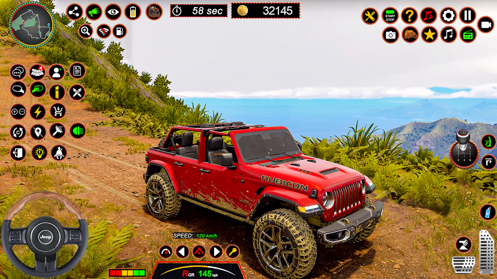 4x4 Jeep Driving Offroad Games应用截图第1张