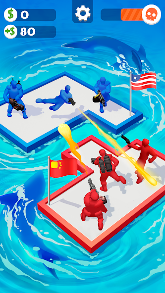 War of Rafts: Crazy Sea Battle应用截图第1张