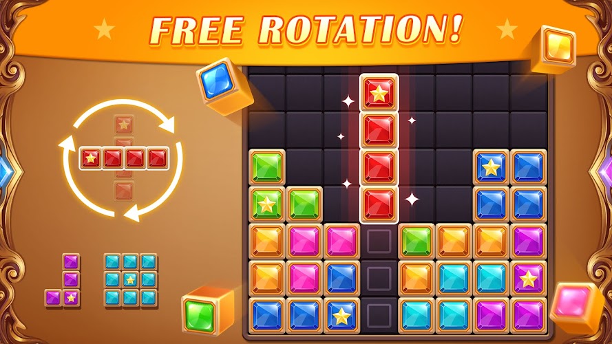 Block Puzzle: Diamond Star Screenshot 1