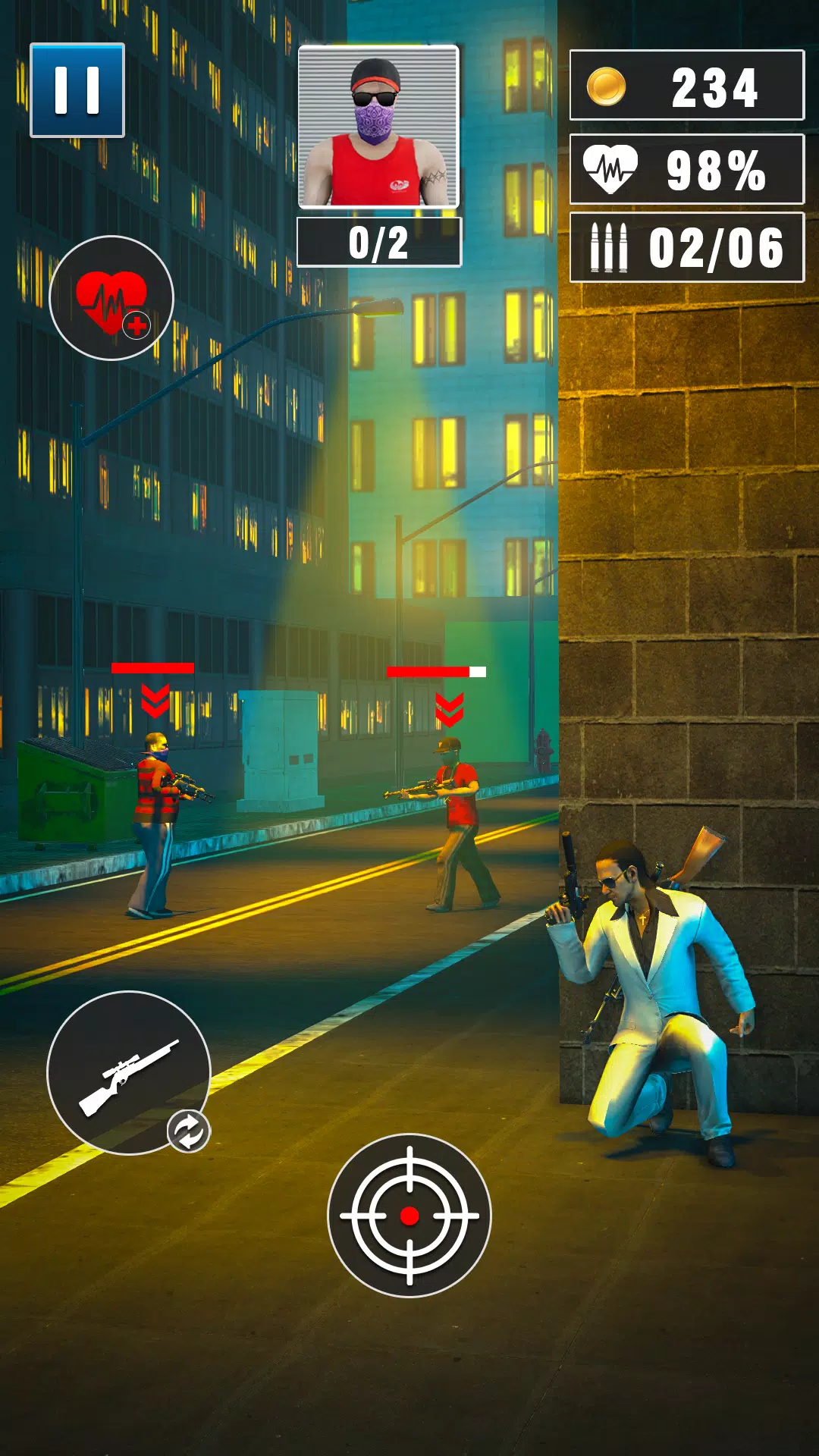 Agent Hunt Shooting Games 3D應用截圖第0張