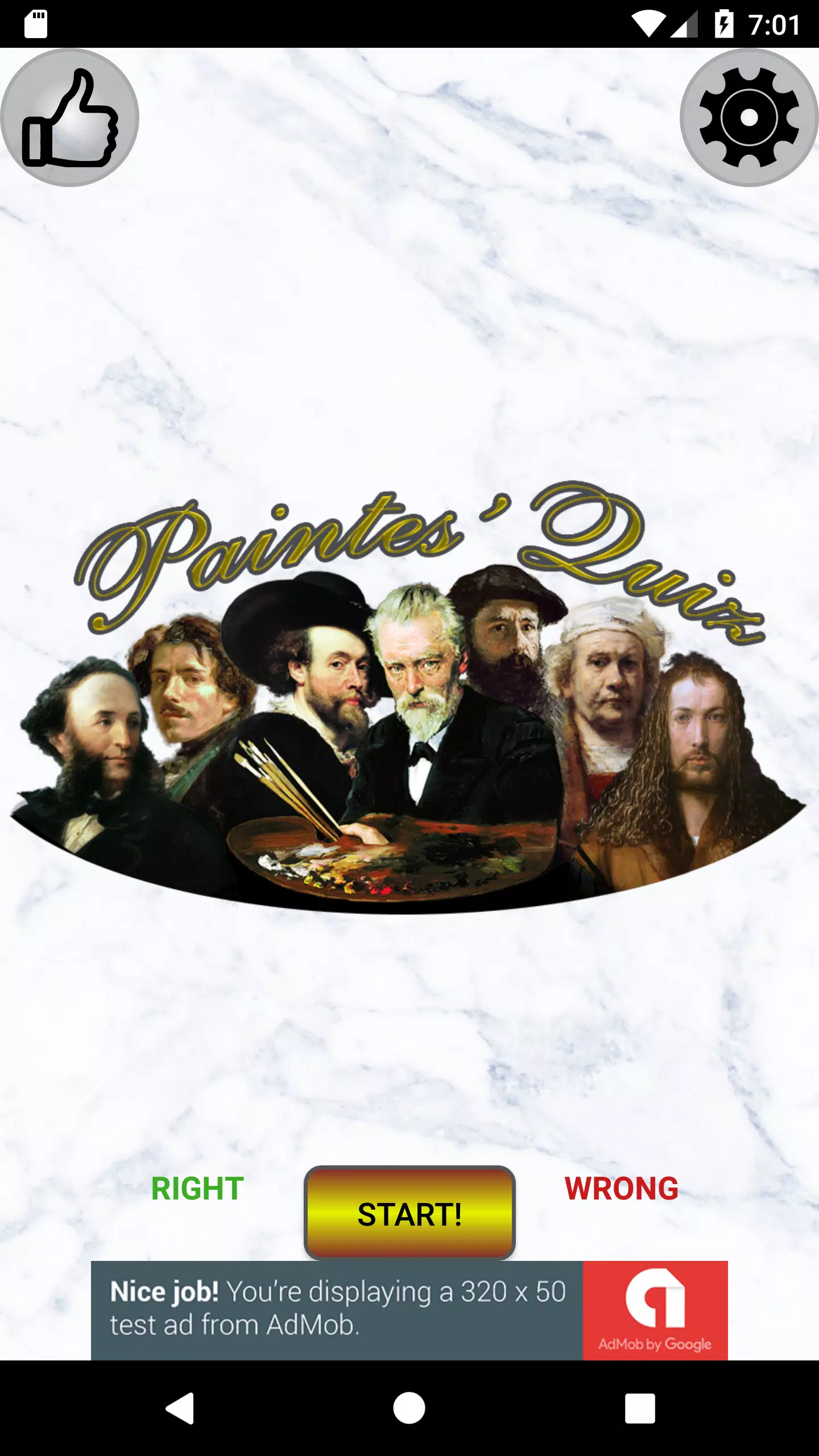 Painters Quiz Captura de pantalla 0