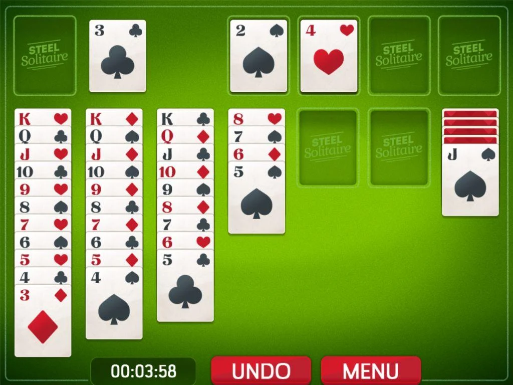 Steel Solitaire Captura de tela 2