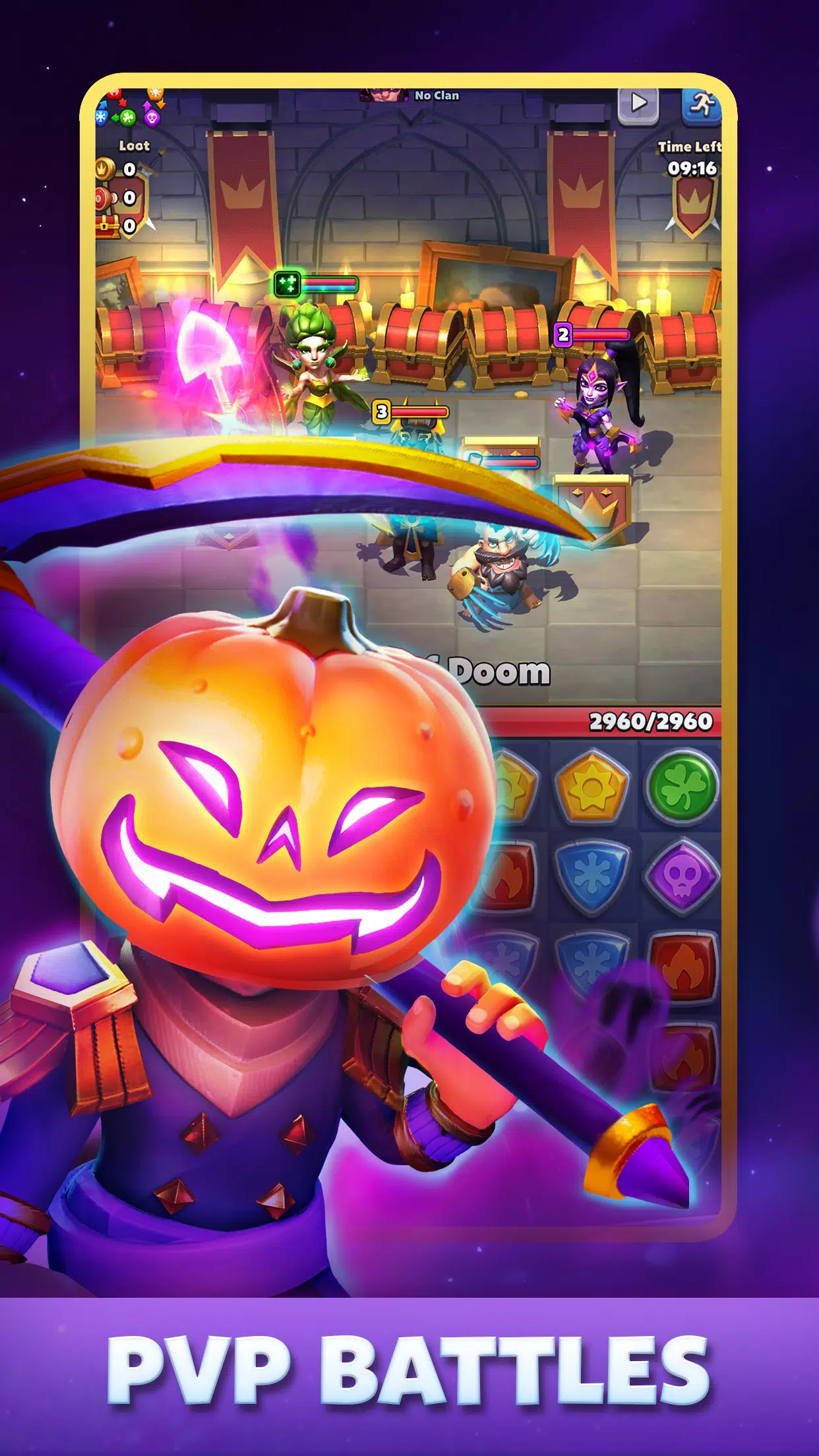 Puzzle Breakers: Match 3 RPG Captura de tela 0