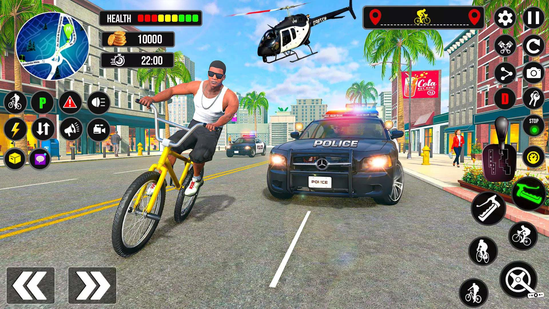 Xtreme BMX Offroad Cycle Game Capture d'écran 1