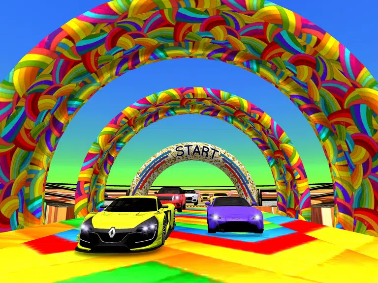 Crazy Car Stunt Car Games Captura de pantalla 1