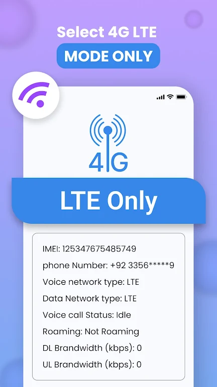 4G Lte Only: Speed test Schermafbeelding 1