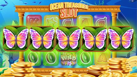 Ocean Treasures Slots 777 Capture d'écran 1