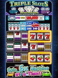 Triple Slots -Multi 6x Machine ဖန်သားပြင်ဓာတ်ပုံ 2