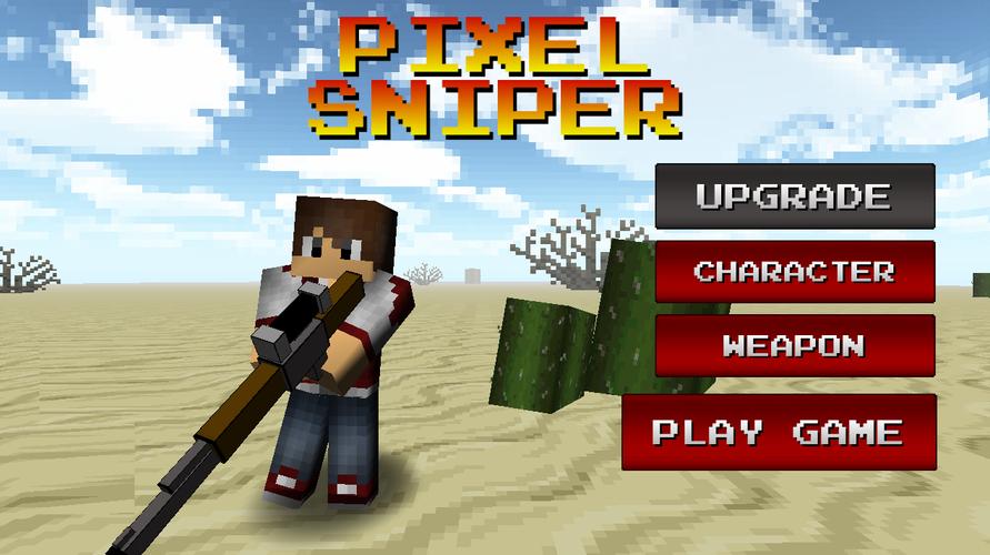 Pixel Sniper 3D Screenshot 0