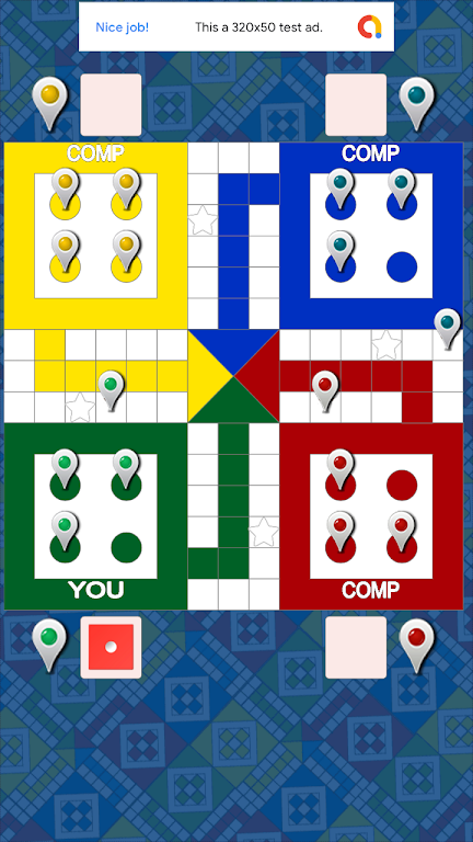 Ludo Snakes And Ladders Schermafbeelding 1