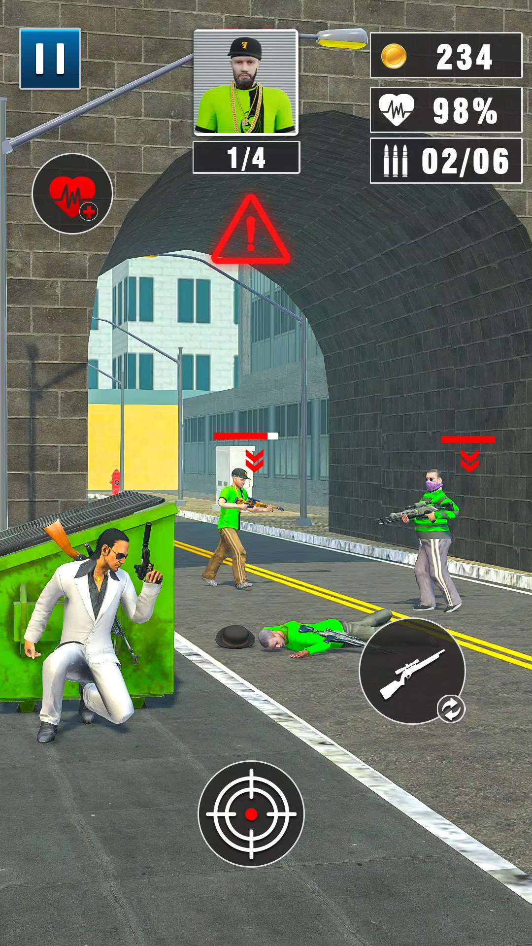 Schermata Agent Hunt Shooting Games 3D 2