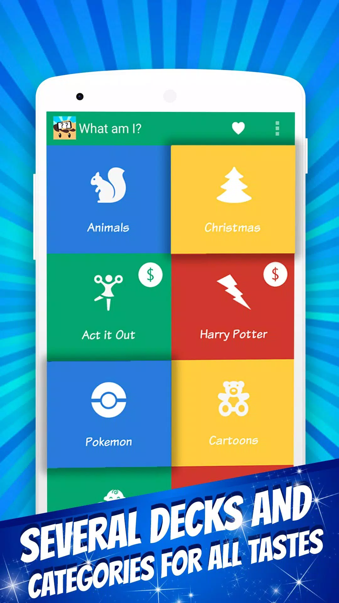 What Am I? – Word Charades Captura de pantalla 0