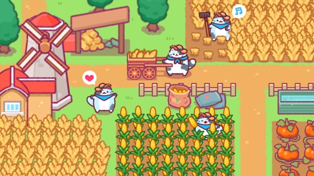 Cultive sua fazenda aconchegante em Cat Town Valley: Healing Farm