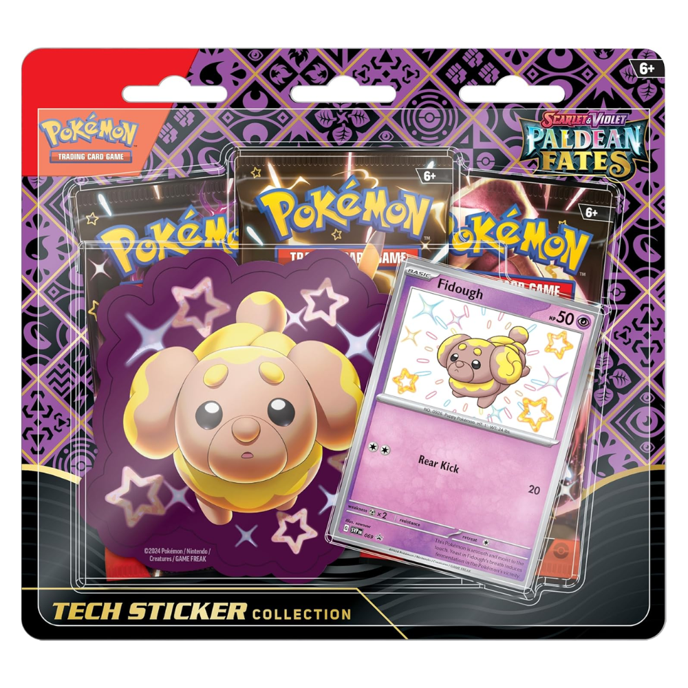 Pokémon TCG: Scarlet & Violet - Palde Fates Tech Sticker Collection