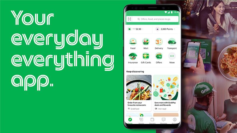 Grab - Taxi & Food Delivery應用截圖第0張