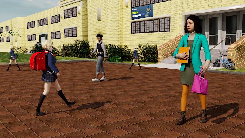 High School Girl Life Sim Game Screenshot 0