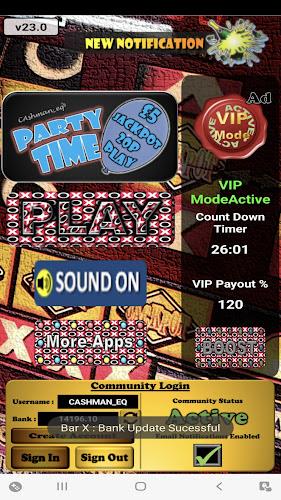 PartyTime Arena UK Slot 스크린샷 0