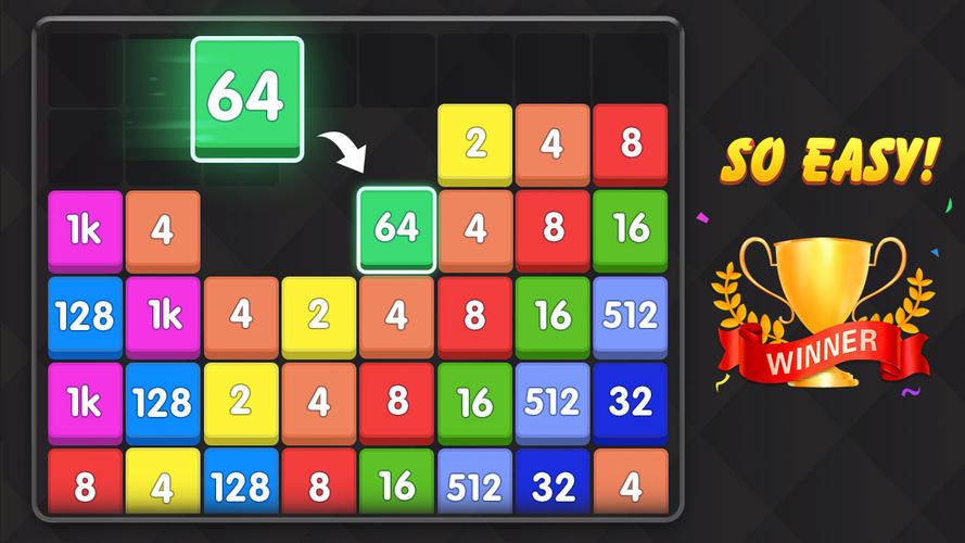 Schermata Merge Block - number games 1