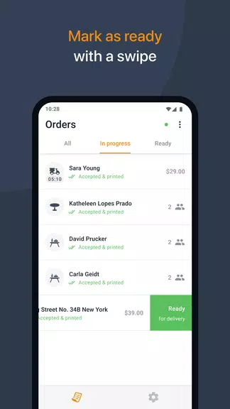 Restaurant Order-Taking App Скриншот 2