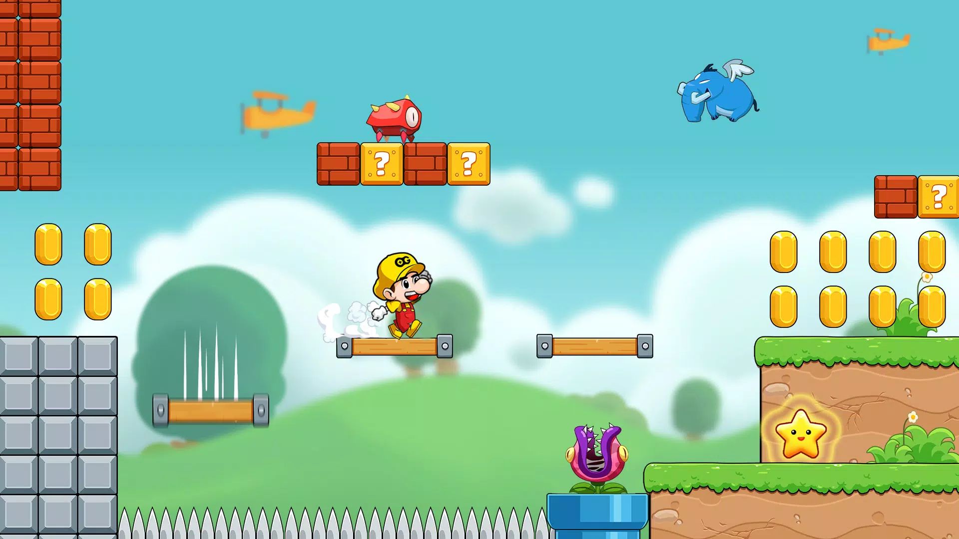 Bean’s World Super: Run Games Captura de tela 0