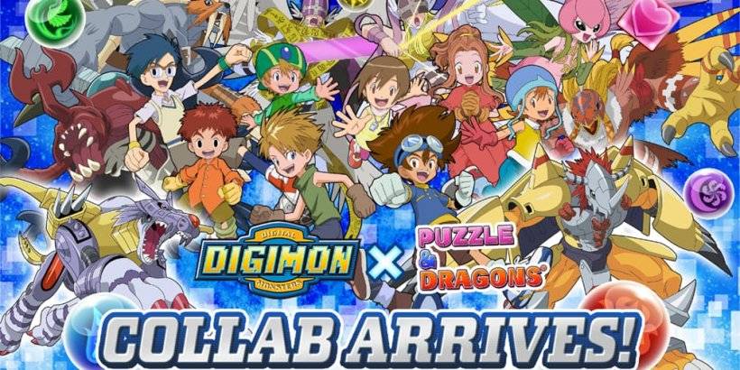 Digimon Adventure llega a rompecabezas y dragones