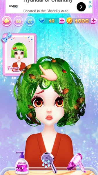 Fashion Hair Salon Games: Royal Hairstyle Screenshot 1