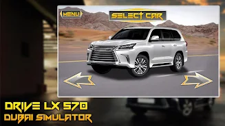 Drive LX 570 Dubai Simulator Ảnh chụp màn hình 1