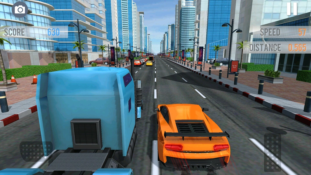 Extreme Car Driving in City Captura de pantalla 0