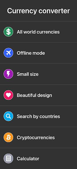 Currency converter offline Mod ภาพหน้าจอ 0