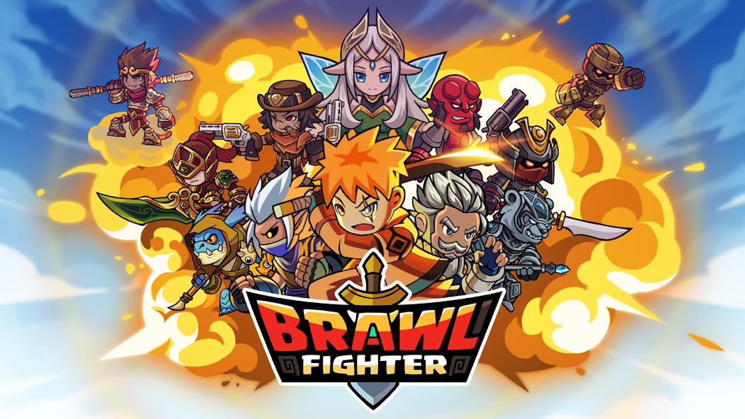 Brawl Fighter - Super Warriors Mod Tangkapan skrin 0