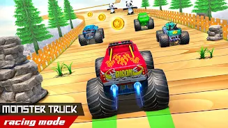 Monster Car Stunts Game 2023 Screenshot 0