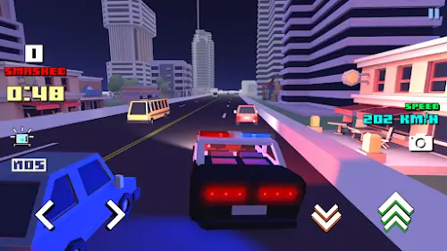 Blocky Car Racer Screenshot 1