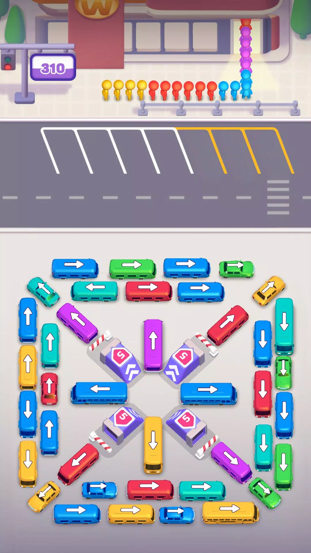 Bus Away: Traffic Jam 스크린샷 3