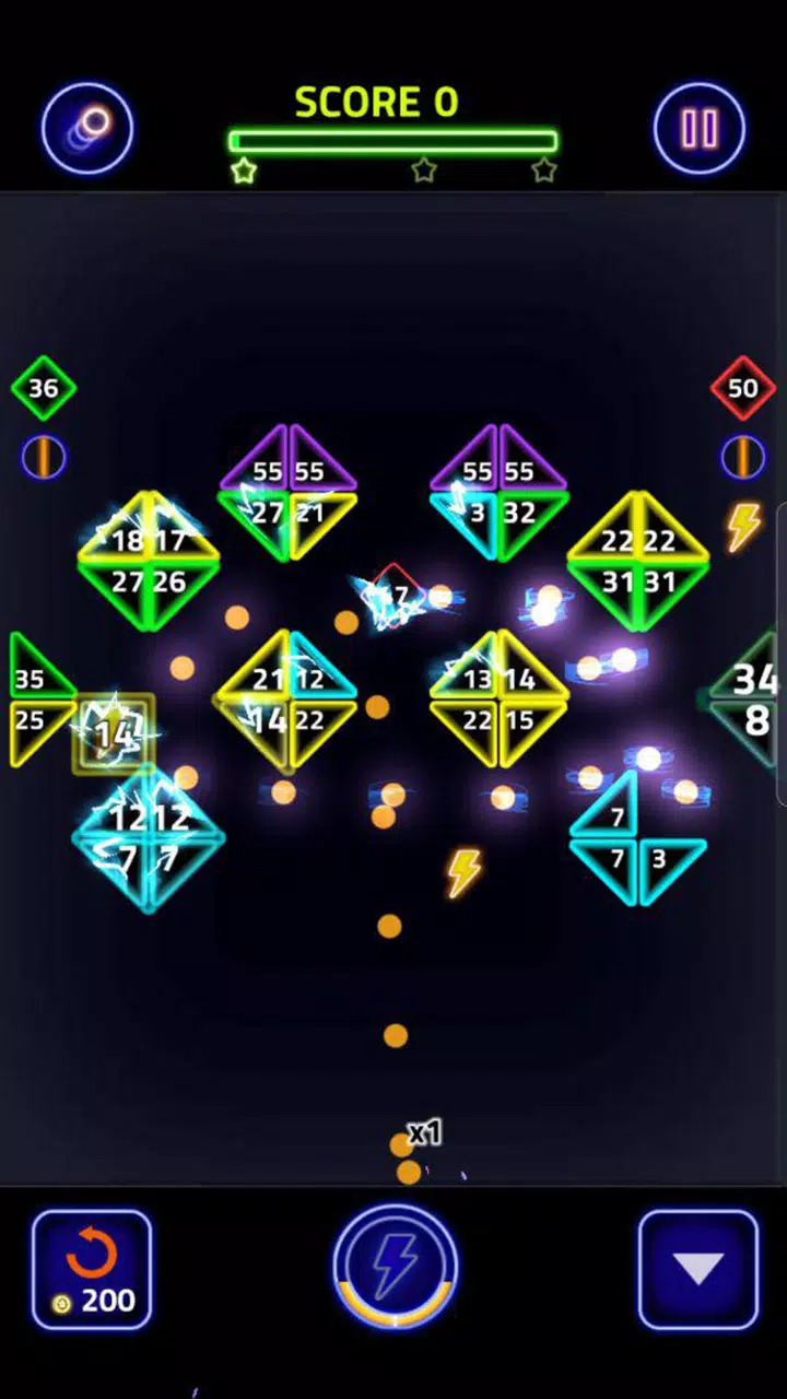 Brick Breaker Glow应用截图第3张