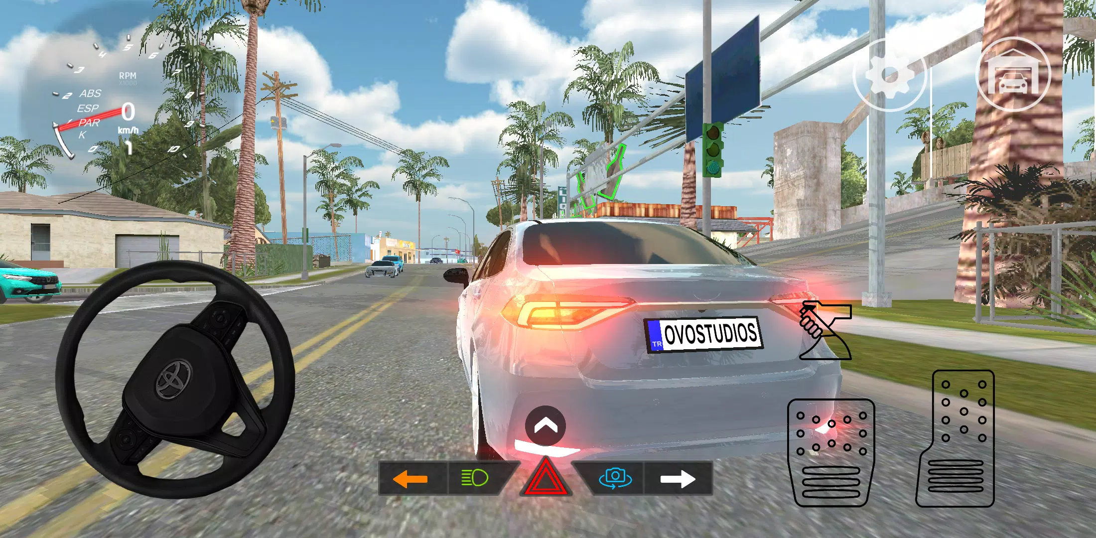 Corolla Drift & Park Simulator 스크린샷 0