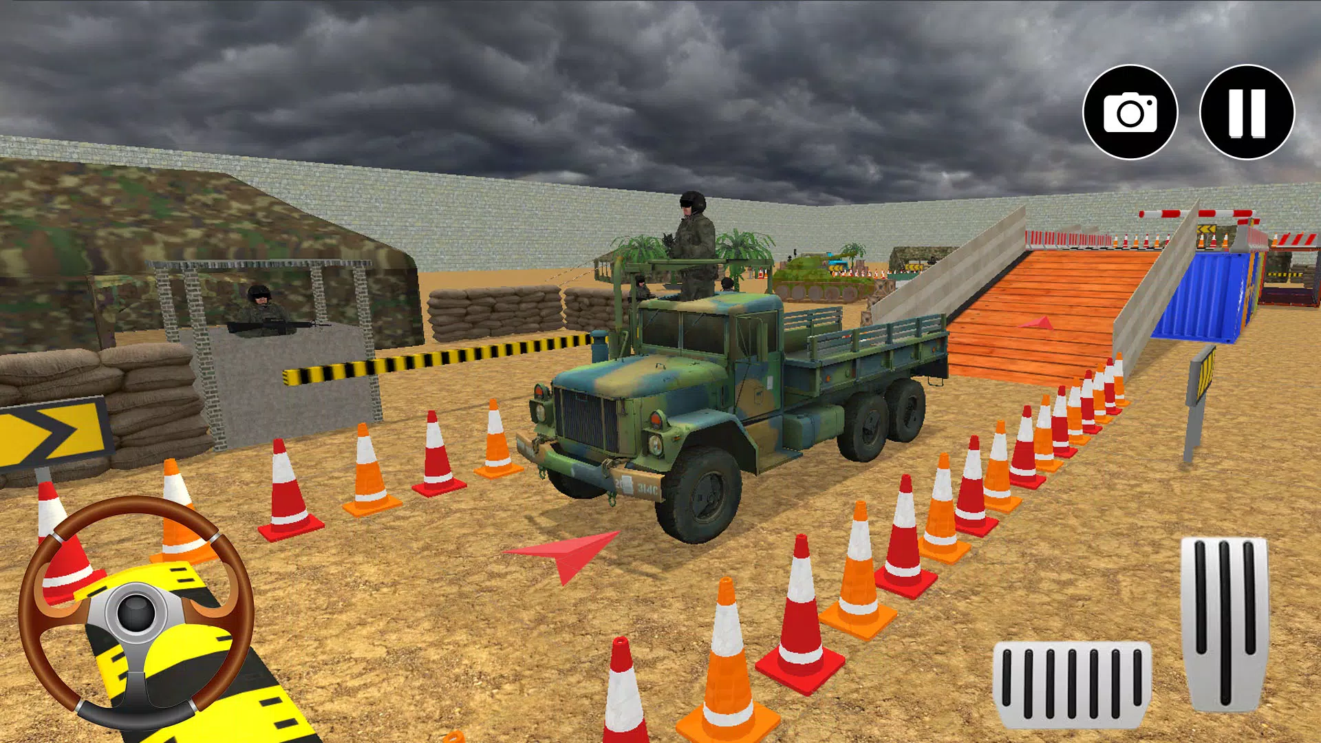 Army Truck Game Simulator 3D Скриншот 2