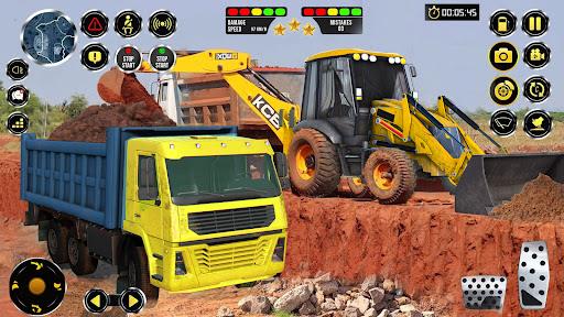 Heavy Excavator JCB Games スクリーンショット 0