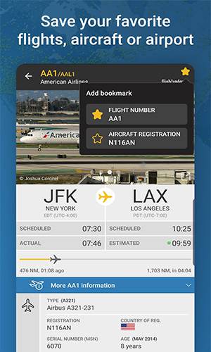 Flightradar24 Flight Tracker 스크린샷 2