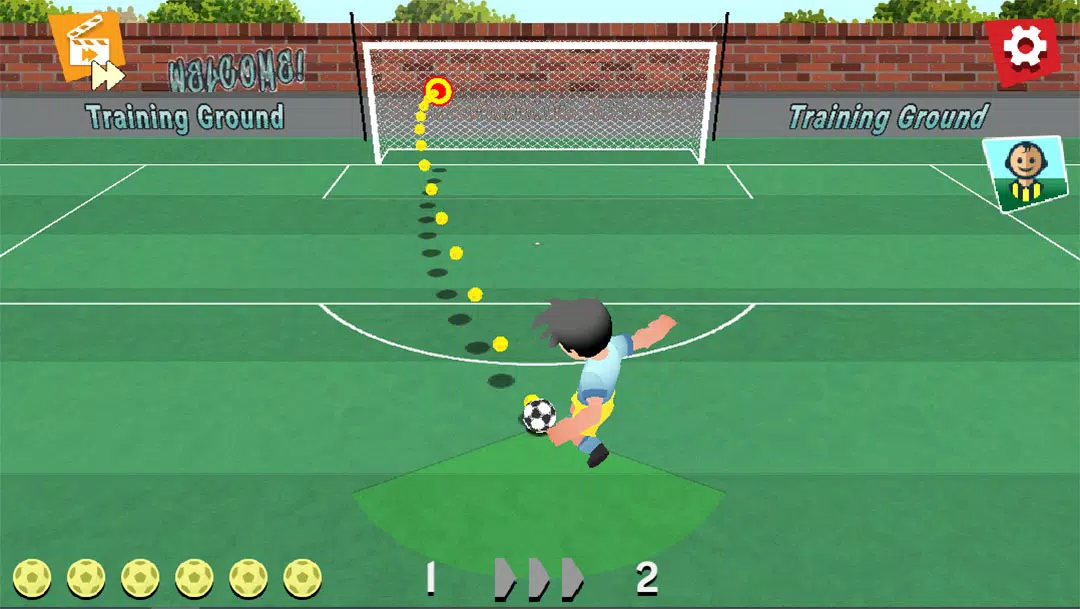 FreeKick Screamers - Football 스크린샷 1