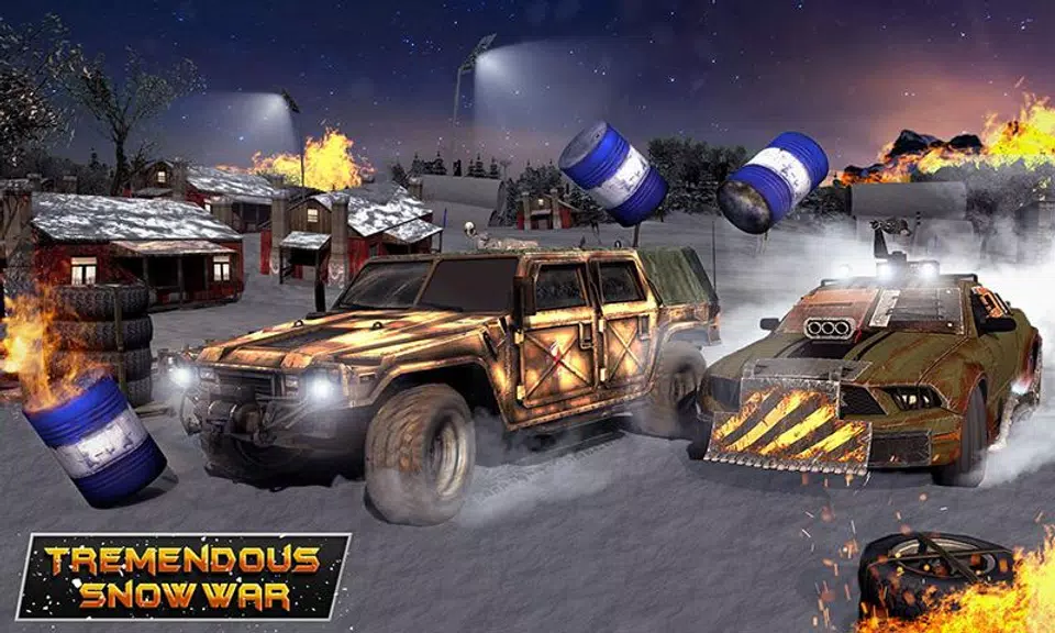 Mad Car War Death Racing Games Capture d'écran 3