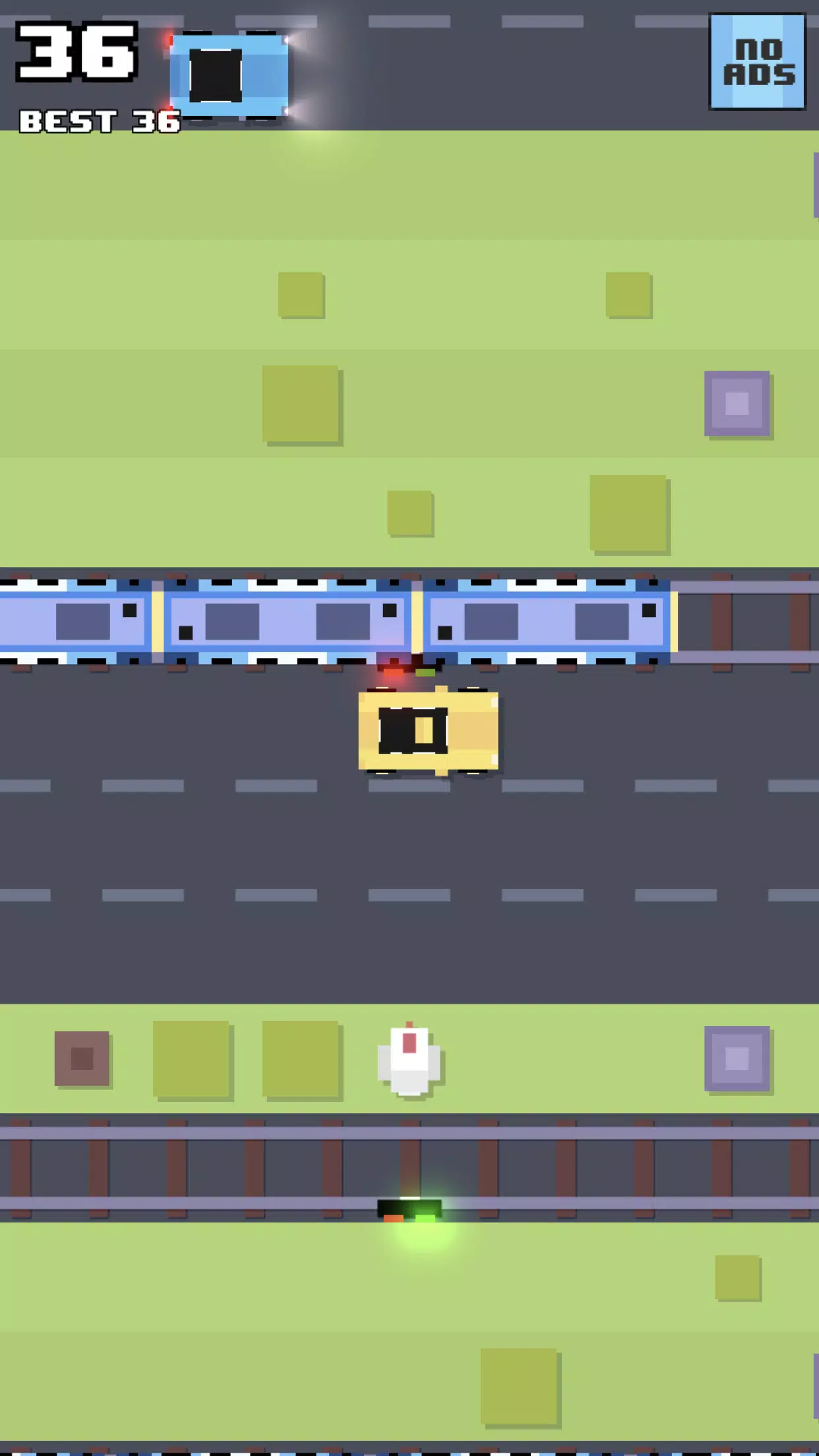 Crossway Run: Crossy Road Ekran Görüntüsü 1