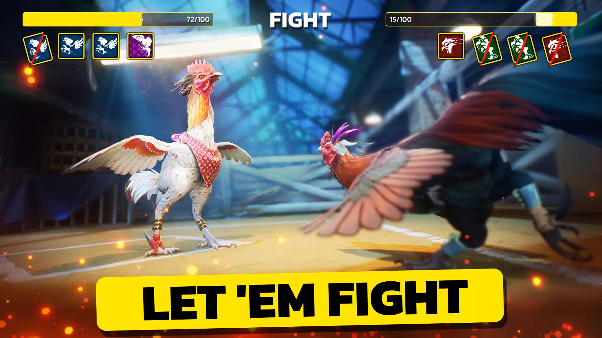 Rooster Fights 스크린샷 0