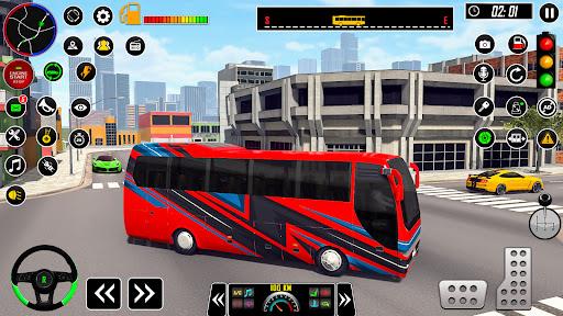 Grand City Racing Bus Sim 3D Captura de pantalla 0