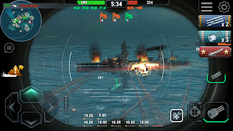 Warships Universe Naval Battle Ảnh chụp màn hình 2